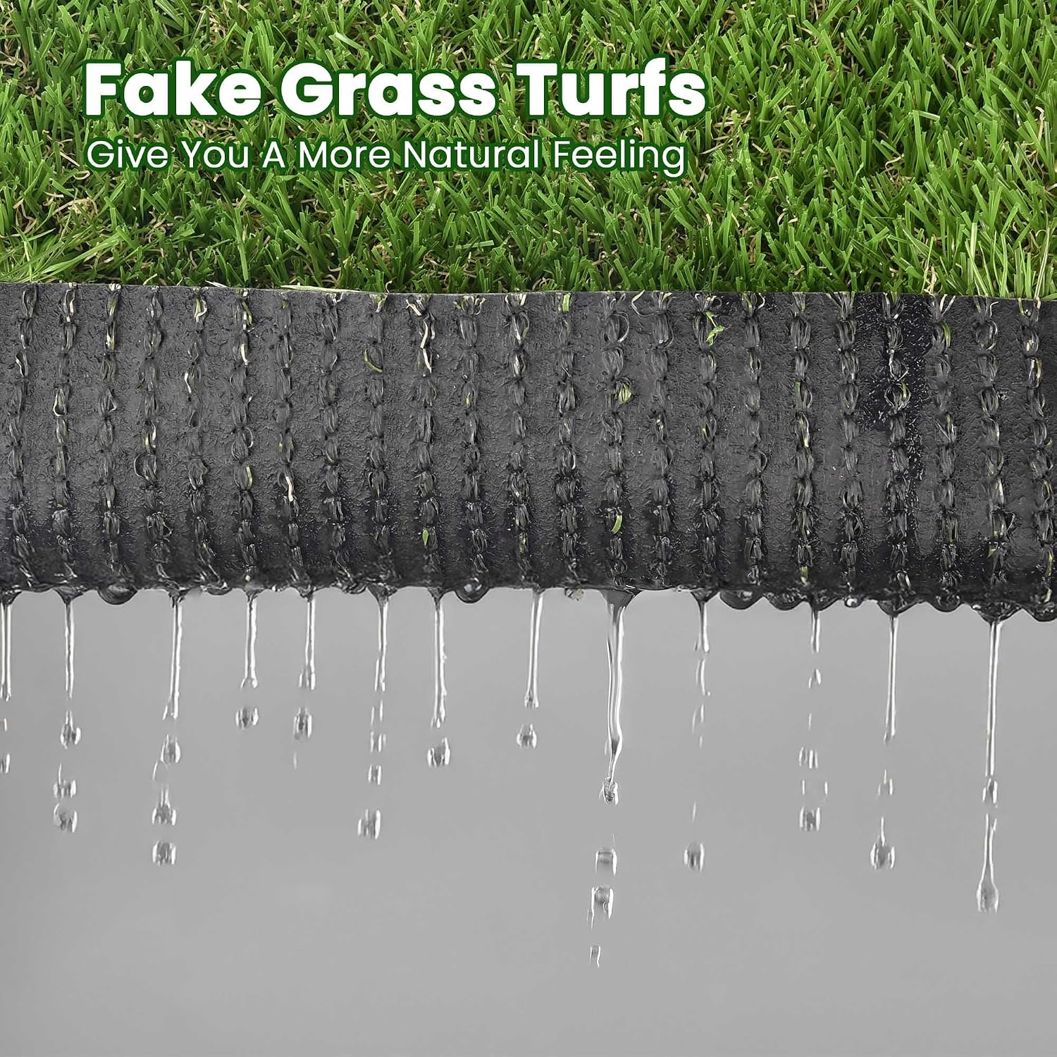 Yescom Sports Workout Outdoor Gym Flooring Turf for Crossfit Training Sled Push Pull Equipment 65'x5'(325 Sq.Ft) 0.4' H