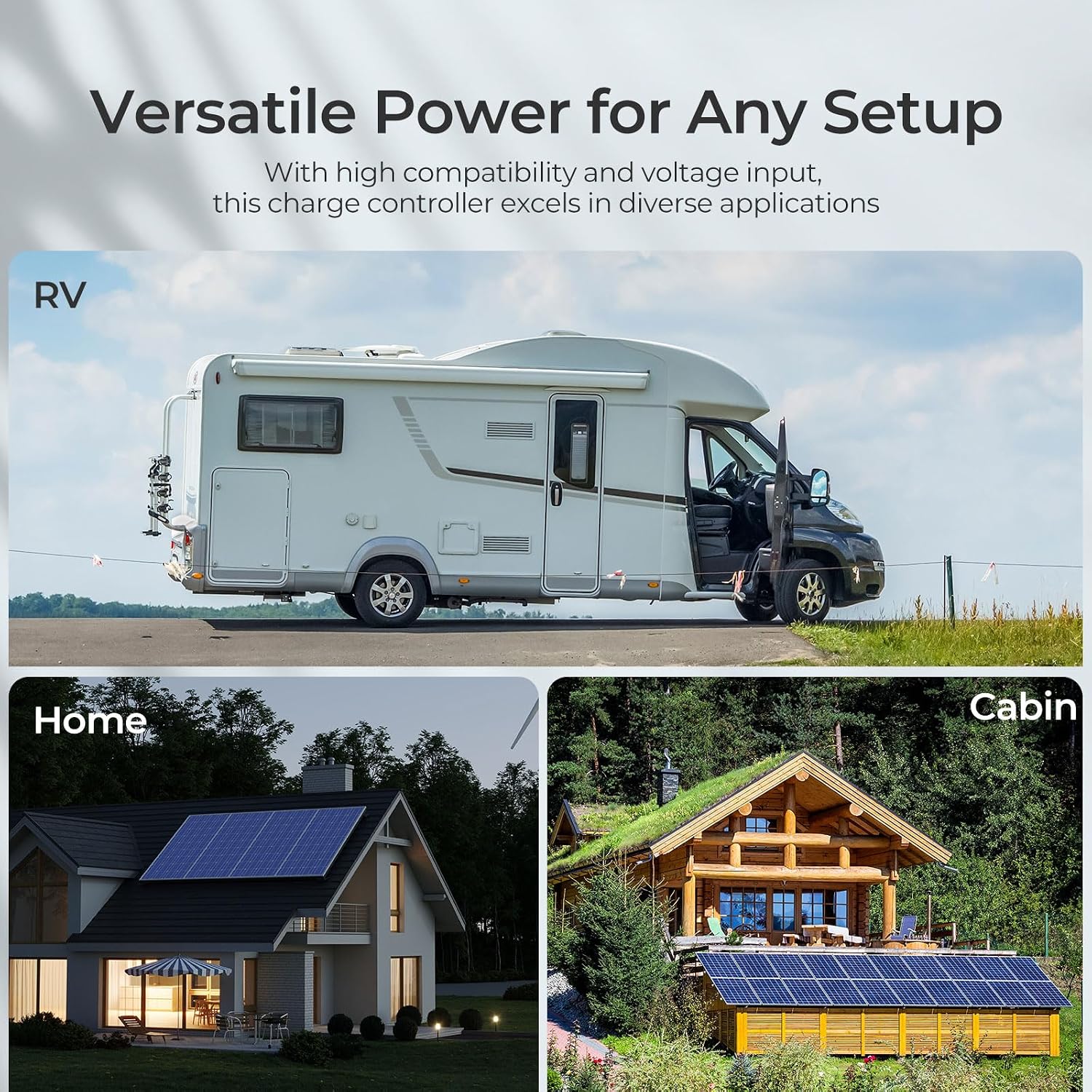 Renogy 60A MPPT Solar Charge Controller 12V/24V/36V/48V Auto, 150V Solar Input Solar Panel Controller for Lithium/AGM/Gel Batteries, Off-Grid Solar Controllers Home RV Marine Workshop