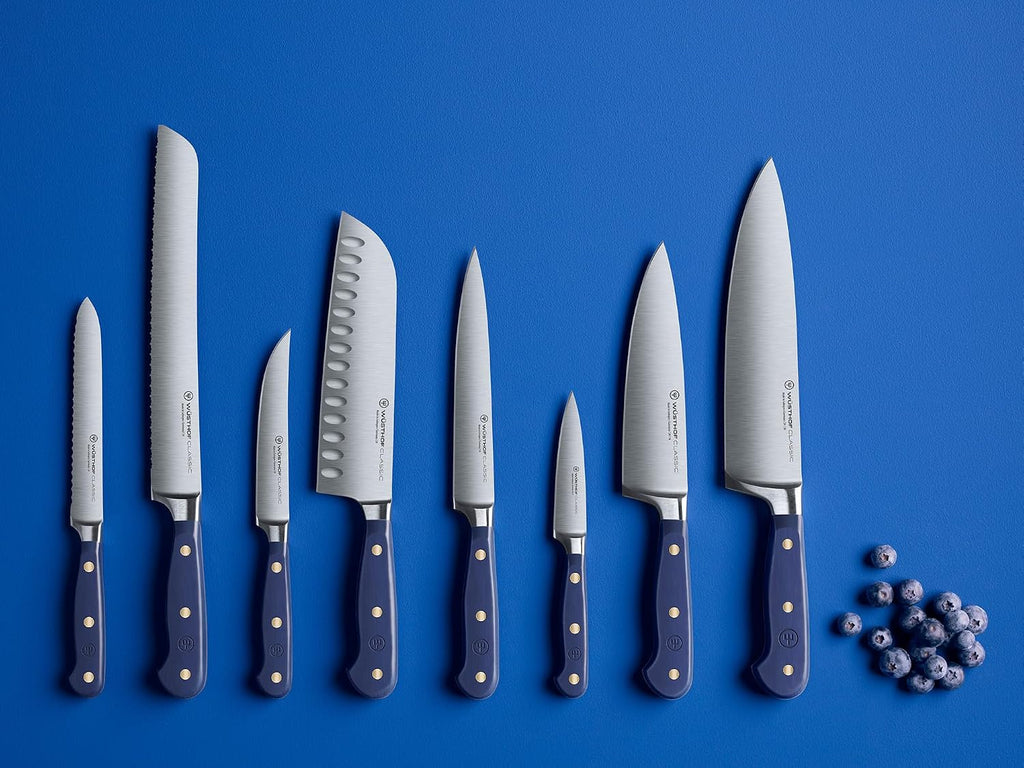 WÜSTHOF Classic Wild Blueberry 5' Serrated Utility Knife