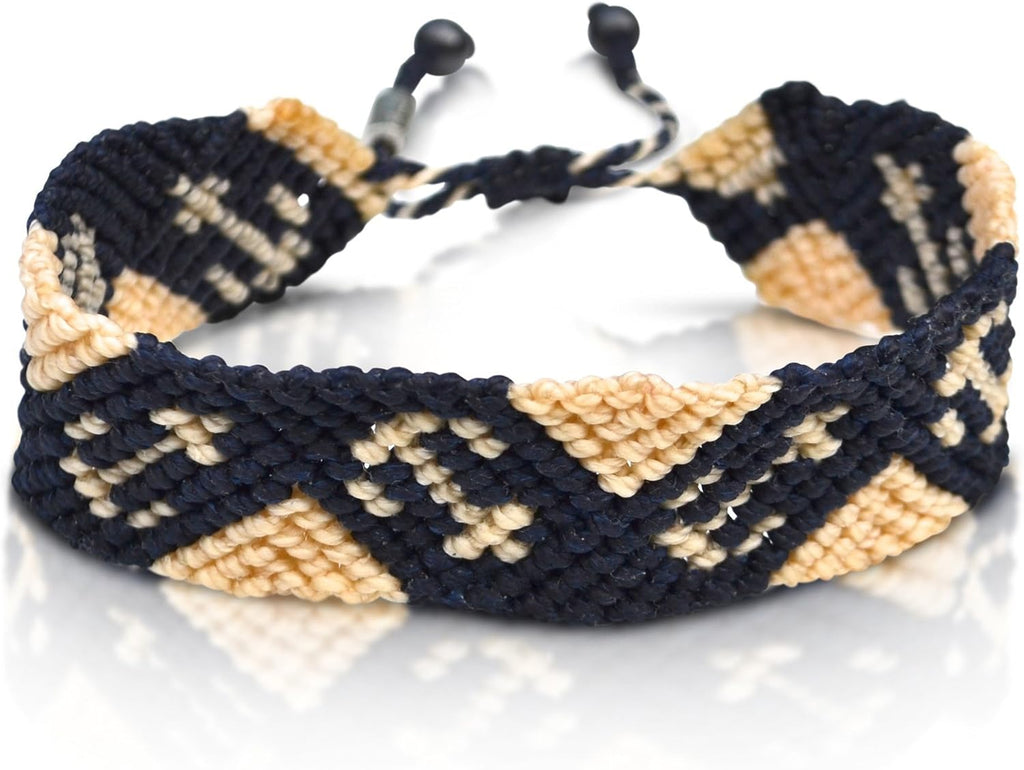 Macrame & Surfer Bracelets in Link Category with Multiple Colors