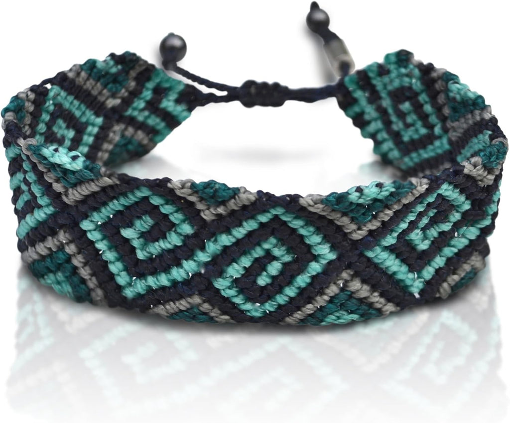 Macrame & Surfer Bracelets in Link Category with Multiple Colors