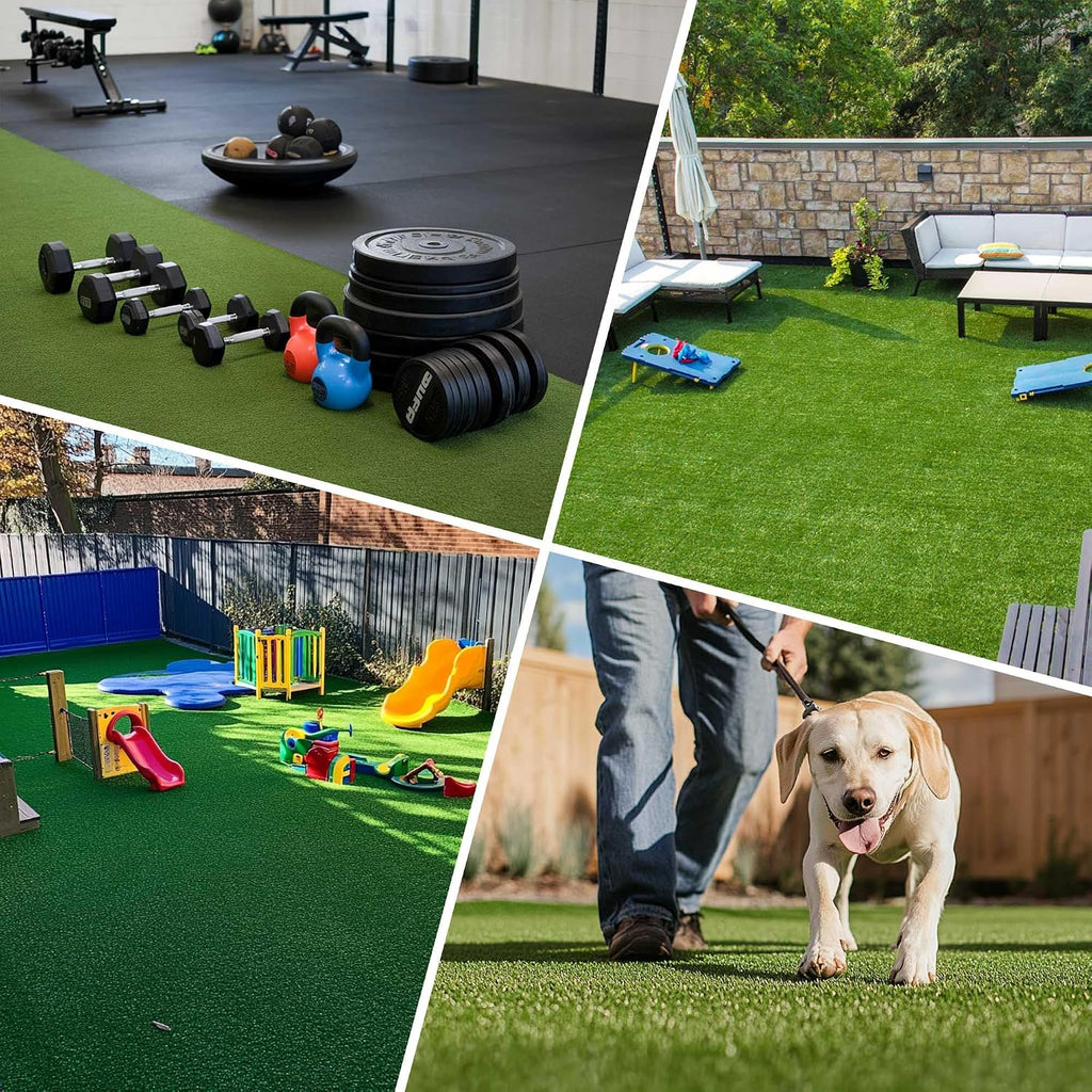 Yescom Sports Workout Outdoor Gym Flooring Turf for Crossfit Training Sled Push Pull Equipment 65'x5'(325 Sq.Ft) 0.4' H