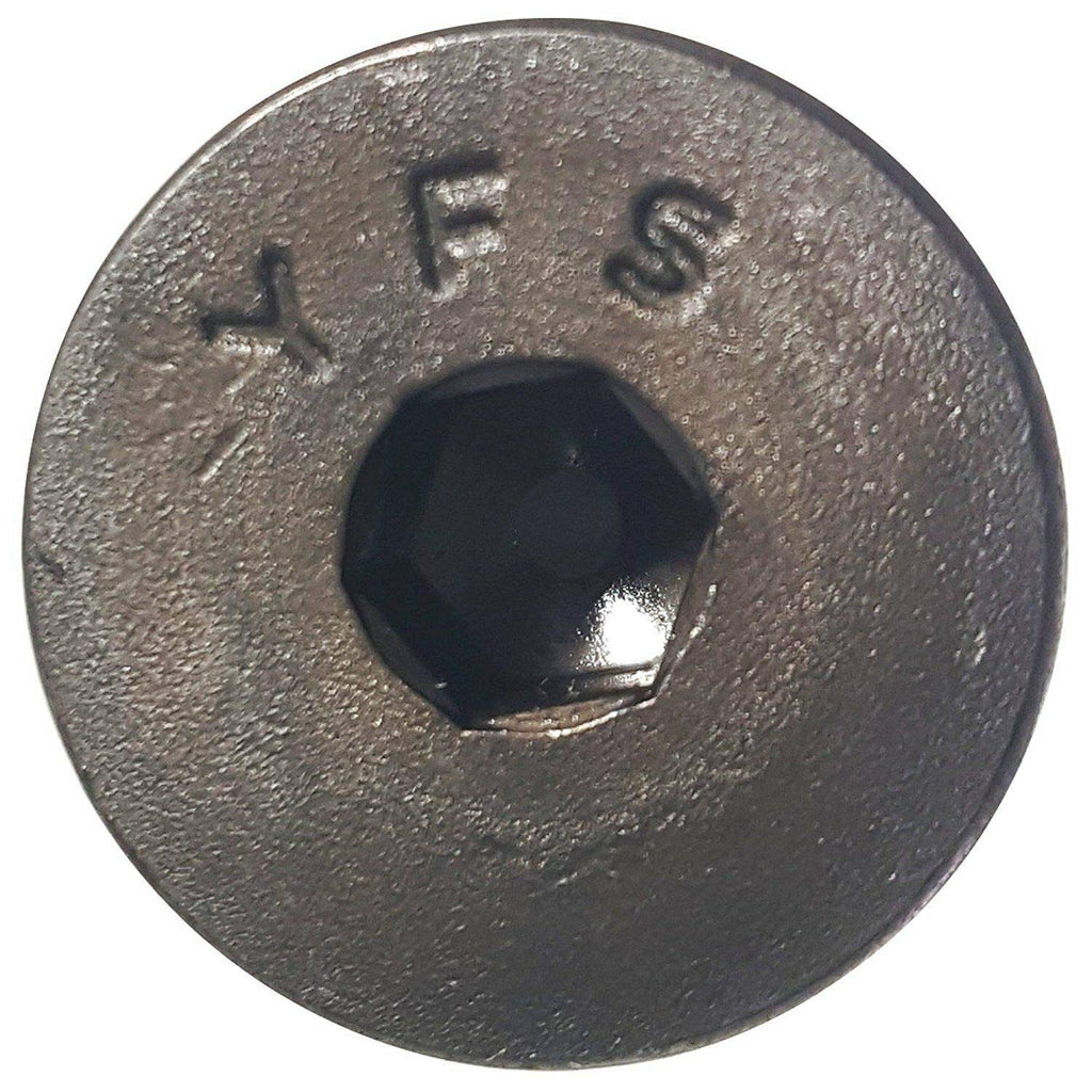 1/4-28 x 5/8' - Flat Head Socket Cap Screws Grade 8 Steel Black Oxide 1000 Pcs Socket Head Screws B2B
