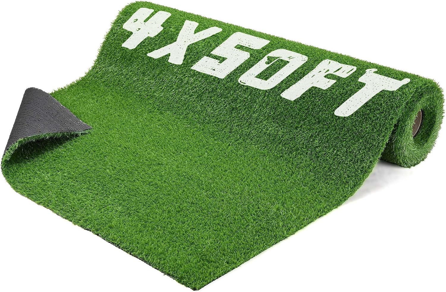 Yescom 200 Sq.Ft Gym Turf for Sled 0.8' H Artificial Grass Rug Exercise Mat Outdoor Indoor Weight Sled Push Pull Sport Training Flooring, 50'x4'