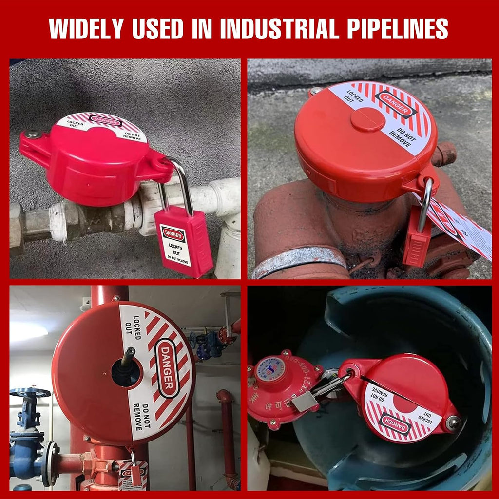 Lockout Tagout Station Kit 148pcs,Lock Out Tag Out Loto Hasps,Tags,Circuit Breaker Lockout,Ball Valve Lockout,Electrical Plug Lockout,Steel Cable Lockout for Loto Station Lock Out Tag Out Kit
