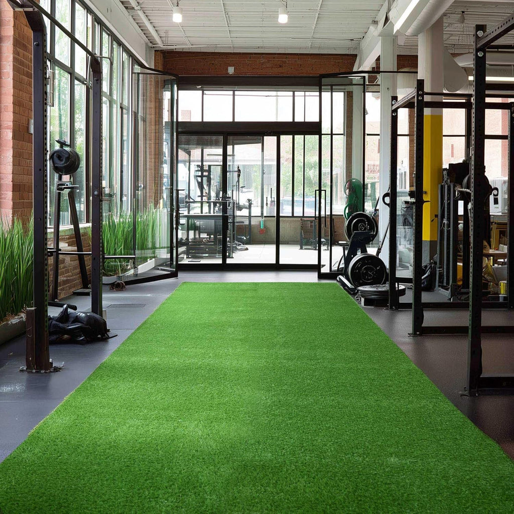 Yescom Sports Sled Strips Turf Gym Turf Flooring for Weight Sled Push Gym Equipment Outdoor Indoor Use 33'x3'(100 Sq.Ft) 1.38' H