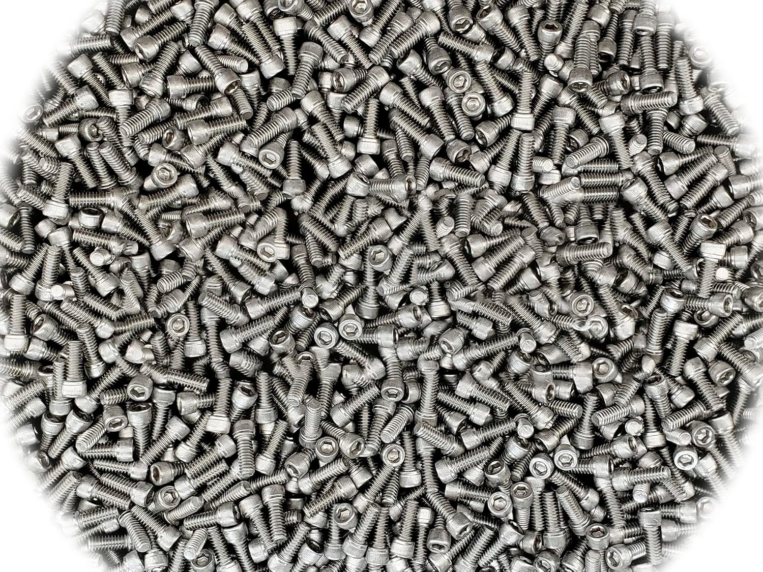 (Qty 1600pcs) 1/4-20x5/8 Stainless Socket Head Cap Screws/Bolts 1/4x20x5/8 Allen Multi-Purpose Comprehensive Hardware Fastener Assortment Kit Cit00732Riv
