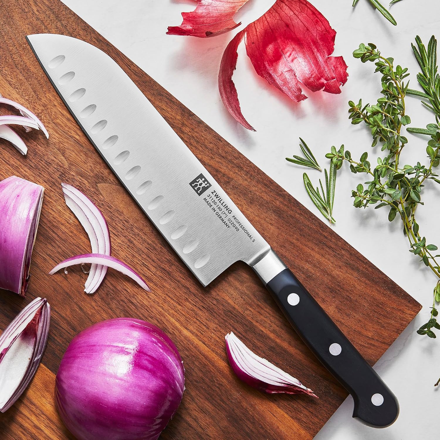 ZWILLING Professional S 7-Piece Razor-Sharp German Block Knife Set, Made in Company-Owned German Factory with Special Formula Steel perfected for almost 300 Years, Dishwasher Safe