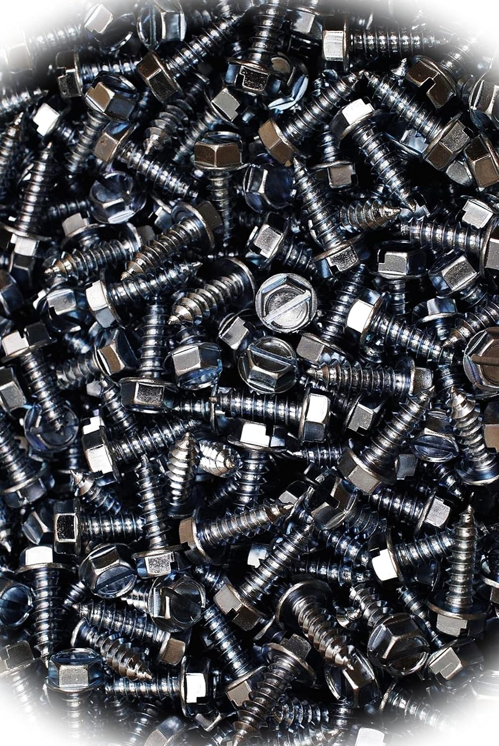 New Pack of (200) Slotted Hex Washer 5/16 x 1 Sheet Metal Screw Type A Zinc 1/2' Drive Multi-Purpose Comprehensive Hardware Fastener Assortment Kit MoPNEM01934