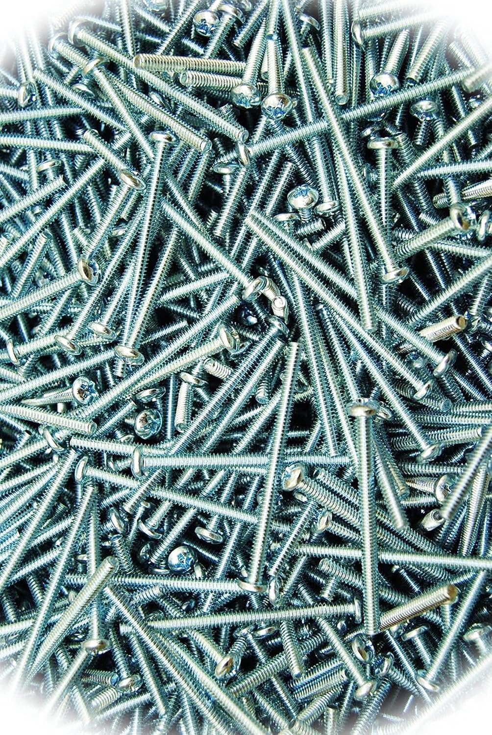 New Pack of (700) Phillips Pan Head 6-32 x 2' Machine Screws #6 Zinc Multi-Purpose Comprehensive Hardware Fastener Assortment Kit MoPNEM02944