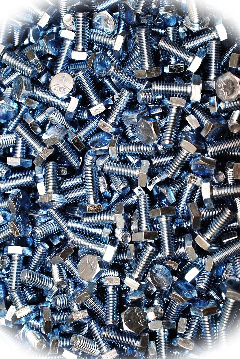 New Pack of (500) Hex Head 1/4-20 x 5/8 Grade 5 Bolts Zinc Plated Cap Screws Multi-Purpose Comprehensive Hardware Fastener Assortment Kit MoPNEM02771