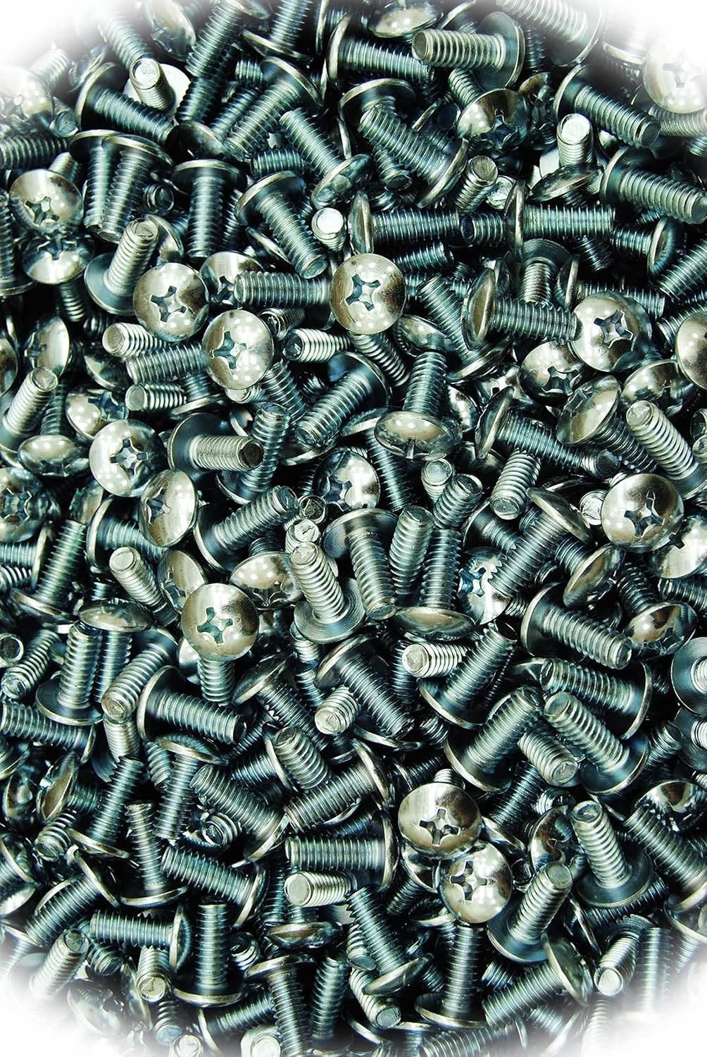 New Pack of (500) Phillips Truss Head 1/4-20 x 5/8 Machine Screws Zinc 1/4' Multi-Purpose Comprehensive Hardware Fastener Assortment Kit MoPNEM02212