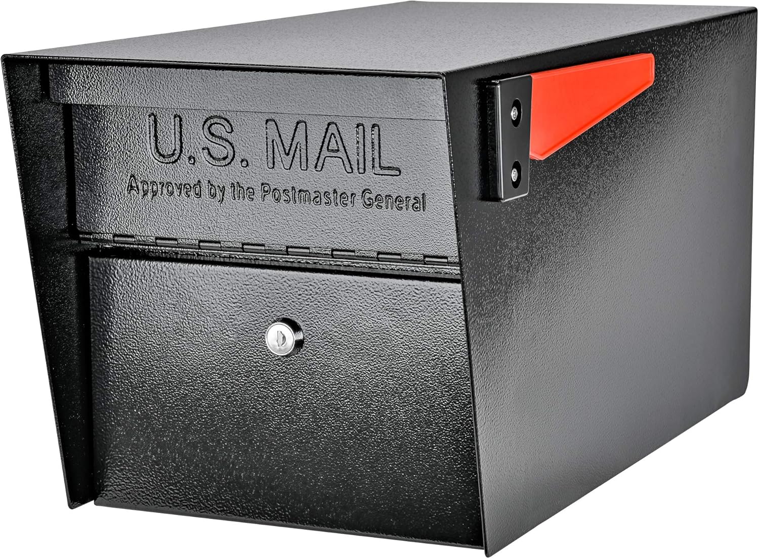 Mail Boss Locking Security Mailboxes Bundle | Metro + Curbside, Black, Large