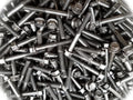 (Qty 200pcs) 1/4-20x2 Grade 8 Hex Head Flange/Frame Bolt/Cap Screws 1/4 x 2' inch Multi-Purpose Comprehensive Hardware Fastener Assortment Kit Cit02404Riv