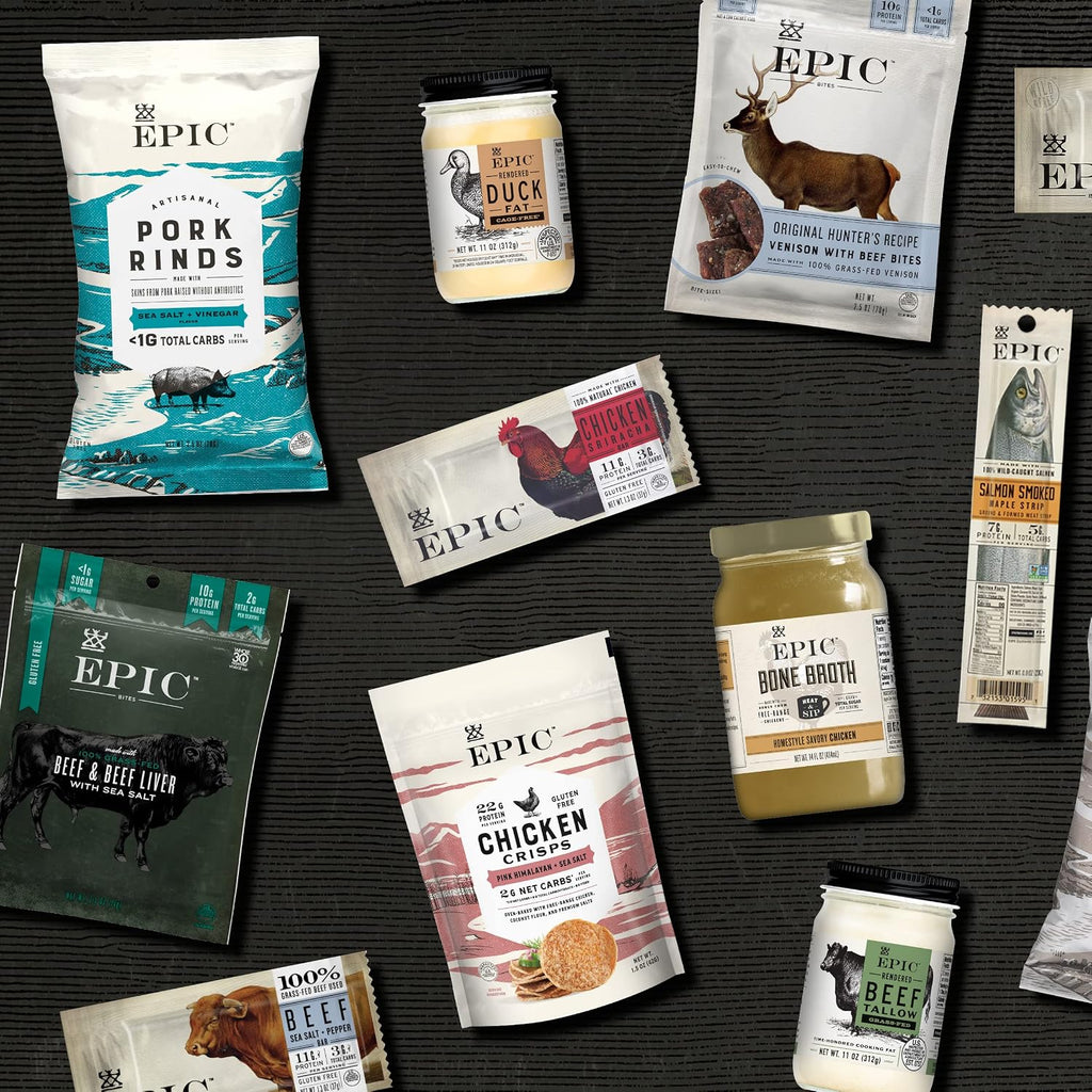 EPIC Bison Uncured Bacon and Cranberry Bars, Grass-Fed, Protein Bar, 12 Ct, 15.6 oz (Pack of 4)