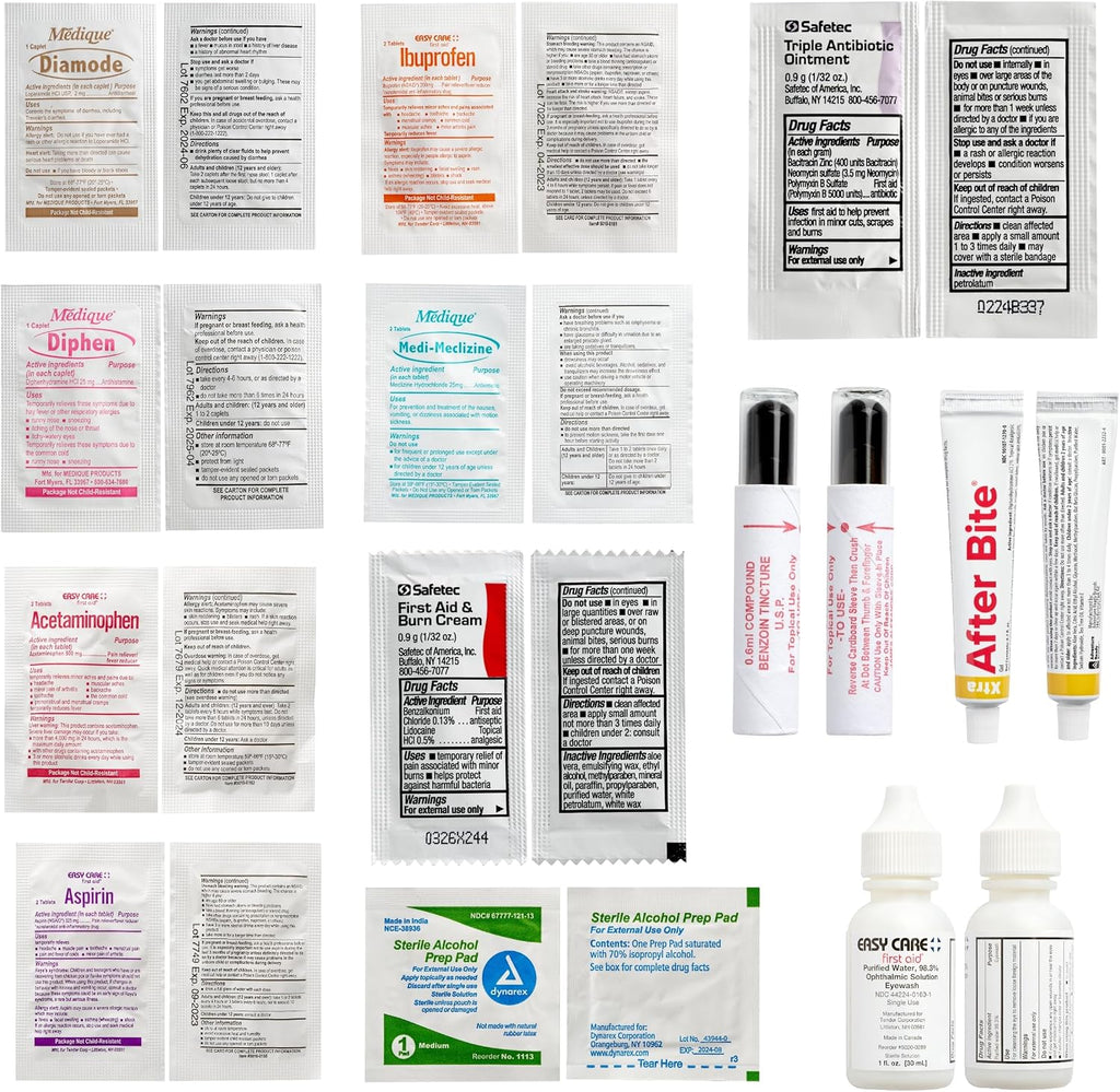 Adventure Medical Kits Marine Series Medical Kit - 450 - Boat First Aid Kit For 6 People 6 Hours From Care - Includes Emergency Medical Supplies Like Bandages, Medicine, Guide Book & More