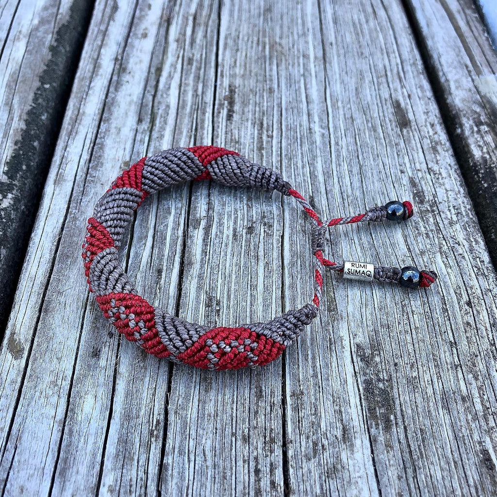 Macrame & Surfer Bracelets in Link Category with Multiple Colors
